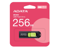 PenDrive ADATA USB 3.0/USB 3.1 gen 1/USB 3.2 gen 1 256GB 100MB/s ACHO-UC300-256G-RBK/GN